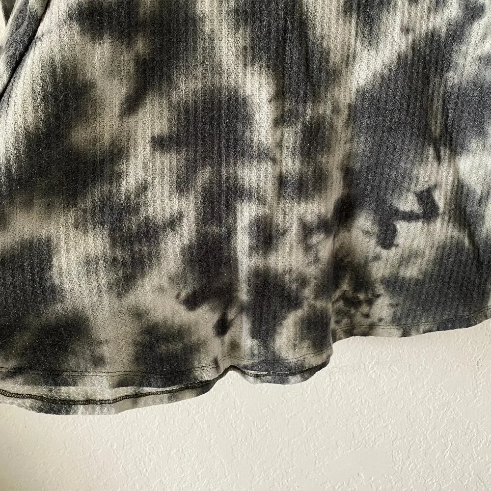Torrid Womens Sweater Tie Dye Waffle Knit Plus Size 2 Scoop Neck Long Sleeve - Picture 6 of 14